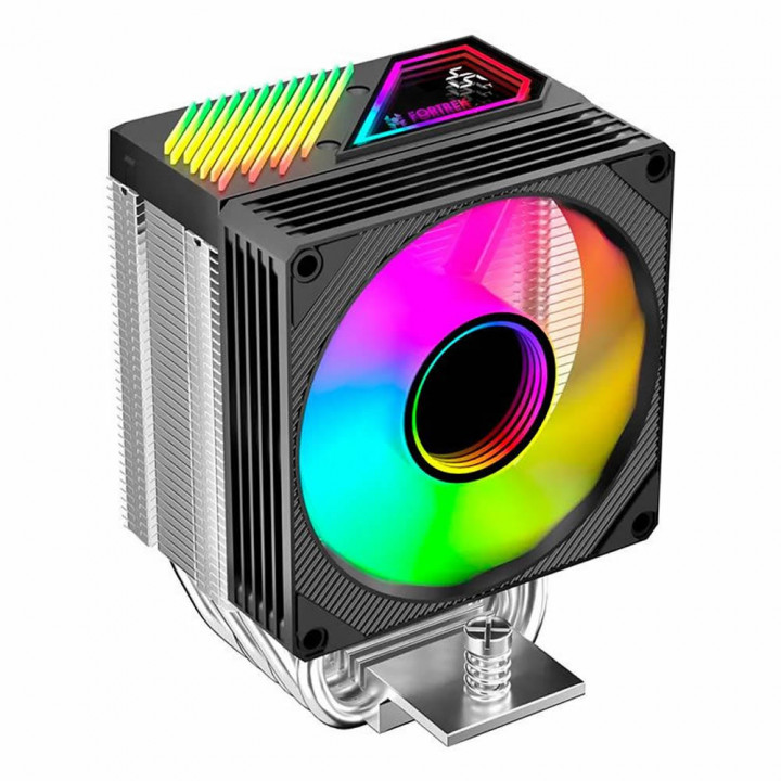 Cooler Para Processador Gamer Fortrek AC15, ARGB, 92mm, Preto - 86937