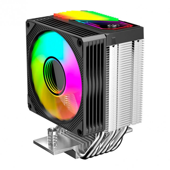 Cooler Para Processador Gamer Fortrek AC15, ARGB, 92mm, Preto - 86937