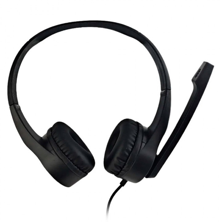 Headset Fortrek Office HBS102, USB, Com Microfone, Preto - 86949