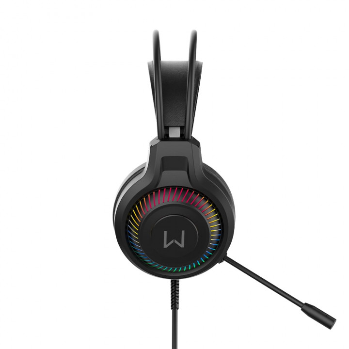 Headset Gamer Multilaser Mizar, P2, USB, Preto - PH705