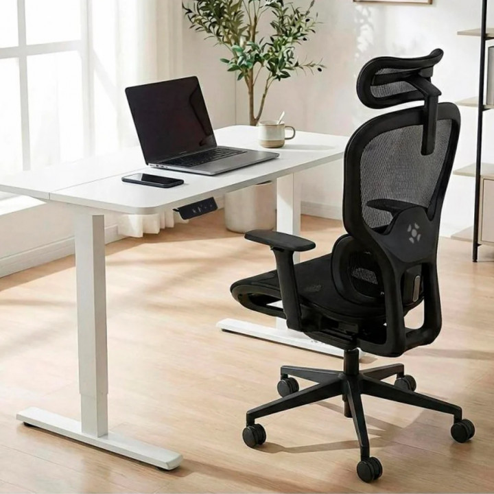 Mesa Gamer Elétrica Fortrek Lift, 120cm, Altura Ajustável, Branco - 86968
