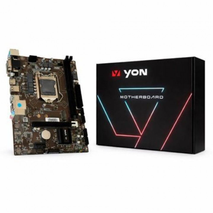 Placa Mãe YON H310G398 DDR4 M.2, Intel LGA 1151, DDR4, USB 3.0, DVI HDMI