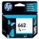 Cartucho HP 662 Colorido - CZ104AB