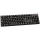 Teclado Maxprint PS2, Preto - 608088