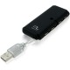 Hub USB 2.0 4 Portas Multilaser, Slim, Preto - AC064