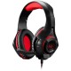 Headset Gamer Multilaser Warrior, LED, Preto e Vermelho - PH219 Headset Gamer Multilaser Warrior, LED, Preto e Vermelho - PH219
