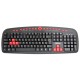 Teclado Gamer Bright, Multimídia, ABNT2, Preto e Vermelho - 0482 Teclado Gamer Bright, Multimídia, ABNT2, Preto e Vermelho - 0482