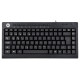 Mini Teclado Bright, Multimídia, USB, ABNT, Preto - 0505