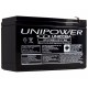 Bateria Nobreak Selada Chumbo Unipower, 12V 7AH, Preto - UP1270SEG