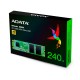 SSD Adata Ultimate SU650, 240GB, M.2, Leitura 550MB/s, Gravação 500MB/s - ASU650NS38-240GT-C SSD Adata Ultimate SU650, 240GB, M.2, Leitura 550MB/s, Gravação 500MB/s - ASU650NS38-240GT-C