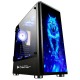 Gabinete Gamer Bluecase BG-026, Mid Tower, Lateral em Vidro, Preto - BG026GCASE Gabinete Gamer Bluecase BG-026, Mid Tower, Lateral em Vidro, Preto - BG026GCASE