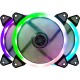 Cooler FAN Bluecase Ring BFR-07RGB, 120mm, LED RGB Automático - BFR07RGBCASE Cooler FAN Bluecase Ring BFR-07RGB, 120mm, LED RGB Automático - BFR07RGBCASE