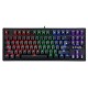 Teclado Mecânico Gamer Bright, Compact, Iluminação, USB, Preto - GTC559