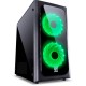 Gabinete Gamer PCyes Venus, Mid Tower, 2 Fans, LED Verde, Lateral em Acrílico, Sem Fonte, Preto - VENPTVD2FCA Gabinete Gamer PCyes Venus, Mid Tower, 2 Fans, LED Verde, Lateral em Acrílico, Sem Fonte, Preto - VENPTVD2FCA