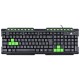 Teclado Gamer Vinik, VX Gaming Dragon GT104 V2, USB, Multimídia, Preto e Verde - 28436