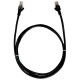 Cabo de Rede 2.50 Metros PlusCable, Patch Cord CAT.5E, Preto - PC-ETHU25BK