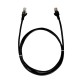 Cabo de Rede 10 Metros PlusCable, Patch Cord CAT.5E, Preto - PC-ETHU100BK Cabo de Rede 10 Metros PlusCable, Patch Cord CAT.5E, Preto - PC-ETHU100BK