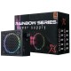 Fonte BRX, 500W, Gamer, RGB Rainbow, Series Automática, 80 Plus Bronze, Power Supply - RGB-500W Fonte BRX, 500W, Gamer, RGB Rainbow, Series Automática, 80 Plus Bronze, Power Supply - RGB-500W