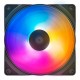 Cooler FAN Deepcool, RGB, 120mm, Preto - DP-FLED3-RF120-FS Cooler FAN Deepcool, RGB, 120mm, Preto - DP-FLED3-RF120-FS