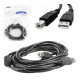 Cabo Para Impressora 5 metros Dex, USB 2.0 Macho Para Macho, Preto, CB46  C-50 - CB0117