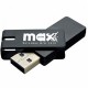 PEN DRIVE 16GB MAXPRINT TWIST USB2.0 CINZA - 50000008