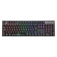 TECLADO MECÂNICO GAMER DAZZ USB ABNT2 CYBERTRONIC LED RGB SWITCH CONTENT BLUE PRETO - 625280 TECLADO MECÂNICO GAMER DAZZ USB ABNT2 CYBERTRONIC LED RGB SWITCH CONTENT BLUE PRETO - 625280