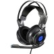 Headset Gamer HP H200, LED, Drivers 50mm, USB, P2, Preto - 8AA03AA#ABM Headset Gamer HP H200, LED, Drivers 50mm, USB, P2, Preto - 8AA03AA#ABM