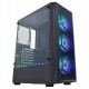 Gabinete Gamer K-Mex Boreas II, CG-02JT, 3 FAN, RGB, Lateral em Acrílico, Preto - CG02JTRH002CB0X Gabinete Gamer K-Mex Boreas II, CG-02JT, 3 FAN, RGB, Lateral em Acrílico, Preto - CG02JTRH002CB0X