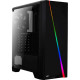 Gabinete Gamer Aerocool Cylon, Tampa Lateral em Acrílico, RGB LED, Mid Tower, ATX, Preto - EN63858 Gabinete Gamer Aerocool Cylon, Tampa Lateral em Acrílico, RGB LED, Mid Tower, ATX, Preto - EN63858