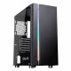 Gabinete Gamer Galax Quasar, RGB, Mid Tower, Lateral de Vidro, Sem Fonte, Sem Fan, Preto - GX600 Gabinete Gamer Galax Quasar, RGB, Mid Tower, Lateral de Vidro, Sem Fonte, Sem Fan, Preto - GX600