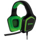 Headset Gamer Xzone, Iluminação em LED, Acompanha Suporte, Preto e Verde - GHS-02