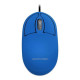 Mouse Multilaser Classic, Box Full, USB, 3 Botões, 1200DPI, Azul - MO305