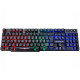 Teclado Semi Mecânico Gamer K-Mex Gaming Master KM-5228, LED RGB Rainbow, Preto - KM5228U0001CB1X