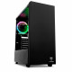 Gabinete Gamer T-Dagger Cube, Mid Tower, Lateral em Vidro, Preto - T-TGC305B Gabinete Gamer T-Dagger Cube, Mid Tower, Lateral em Vidro, Preto - T-TGC305B