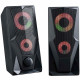 Caixa de Som Gamer Multilaser, LED RGB, 15W RMS, P2, Preto - SP330 Caixa de Som Gamer Multilaser, LED RGB, 15W RMS, P2, Preto - SP330