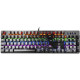 Teclado Mecânico Gamer HP GK100, USB, ABNT2, LED RGB, Preto - 7JH28AA Teclado Mecânico Gamer HP GK100, USB, ABNT2, LED RGB, Preto - 7JH28AA