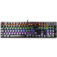 Teclado Mecânico Gamer HP GK100, USB, ABNT2, LED RGB, Preto - 7JH28AA