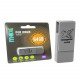 PEN DRIVE 64GB MAXPRINT TWIST USB2.0 GRAFITE - 50000015