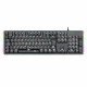 Teclado Mecânico Gamer T-Dagger Bermuda, LED Branco Rainbow, Switch Blue, Preto - T-TGK312-BL (PT-WHITE) Teclado Mecânico Gamer T-Dagger Bermuda, LED Branco Rainbow, Switch Blue, Preto - T-TGK312-BL (PT-WHITE)