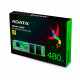 SSD Adata Ultimate SU650, 480GB, M.2, Leitura 550MB/s, Gravação 510MB/s - ASU650NS38-480GT-C