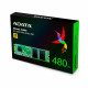SSD Adata Ultimate SU650, 480GB, M.2, Leitura 550MB/s, Gravação 510MB/s - ASU650NS38-480GT-C SSD Adata Ultimate SU650, 480GB, M.2, Leitura 550MB/s, Gravação 510MB/s - ASU650NS38-480GT-C