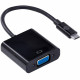 CABO ADAPTADOR USB TIPO C PARA VGA 20CM VINIK ACHDMI-20 4K PRETO - 31459
