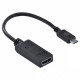 CABO ADAPTADOR USB TIPO C PARA HDMI 20CM VINIK ACHDMI-20 4K PRETO - 31458