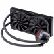 Water Cooler Gamer PCYes Sangue Frio 2, 240mm, Preto - PSF2240H40PTSL