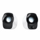 Caixa de Som Logitech Z120, 1.2W RMS, Estéreo, USB, P3, Preto e Branco - 980-000573 Caixa de Som Logitech Z120, 1.2W RMS, Estéreo, USB, P3, Preto e Branco - 980-000573