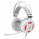 Headset Gamer Redragon Minos Lunar White, USB, Drivers 50mm, Plug And Play, Branco - H210W