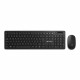 Kit Teclado e Mouse Sem Fio C3Tech, Wireless, ABNT2, Preto - K-W20BK