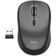 MOUSE SEM FIO TRUST YVI WIRELESS 2.4GHZ 4 BOTÕES 1600DPI MICRO USB PRETO + PILHAS - 18519-11 MOUSE SEM FIO TRUST YVI WIRELESS 2.4GHZ 4 BOTÕES 1600DPI MICRO USB PRETO + PILHAS - 18519-11