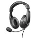 Headset Gamer Trust Quasar, Drivers 40mm, com Microfone Flexível, Preto - 21661