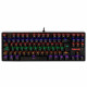 Teclado Mecânico Gamer Redragon Daksa, Rainbow, Switch Azul, ABNT2 - K576R-1 (PT-BLUE) Teclado Mecânico Gamer Redragon Daksa, Rainbow, Switch Azul, ABNT2 - K576R-1 (PT-BLUE)